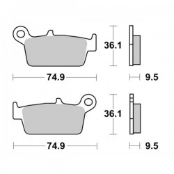 ΤΑΚΑΚΙΑ BRAKING 701 FA131 MX
