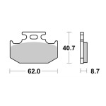 ΤΑΚΑΚΙΑ BRAKING 722 FA152