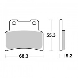 ΤΑΚΑΚΙΑ BRAKING 933/FA432