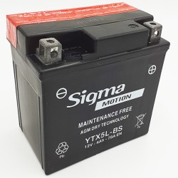 ΜΠΑΤΑΡΙΑ YTX5L-BS 12V4AH SIGMA