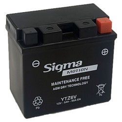 ΜΠΑΤΑΡΙΑ SIGMA YTZ6V