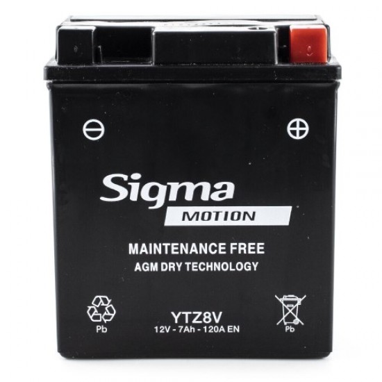 ΜΠΑΤΑΡΙΑ SIGMA YTZ8V