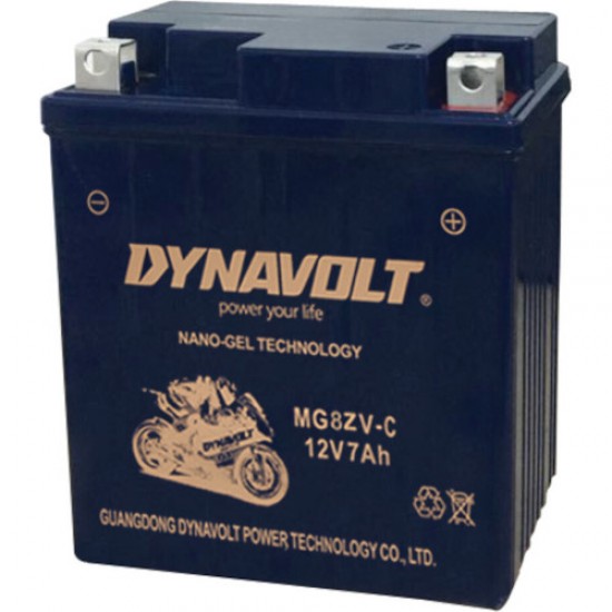 ΜΠΑΤΑΡΙΑ DYNAVOLT YTZ8V MG8ZV-C NANOGEL 200CA 140CCA