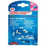 ΑΚΡΟΔΕΚΤΑΚΙΑ LAMPA BULLET ΑΡΣΕΝΙΚΑ 10τμχ Φ-5mm ΜΠΛΕ