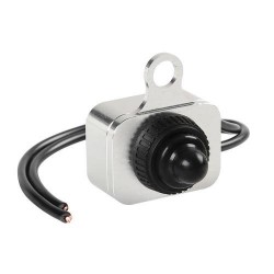 ΔΙΑΚΟΠΤΗΣ ΤΙΜΟΝΙΟΥ ON-OFF LAMPA 12V 6A ΑΔΙΑΒΡΟΧΟΣ ΑΛΟΥΜΙΝΙΟΥ