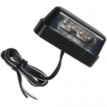 ΦΑΝΑΡΙ ΠΙΝΑΚΙΔΑΣ LAMPA 12V 4LED ΜΑΥΡΟ