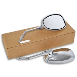 ΚΑΘΡΕΦΤΕΣ ΣΕΤ XINLI KMT113 UNIVERSAL ΟΒΑΛ ΧΡΩΜΙΟ