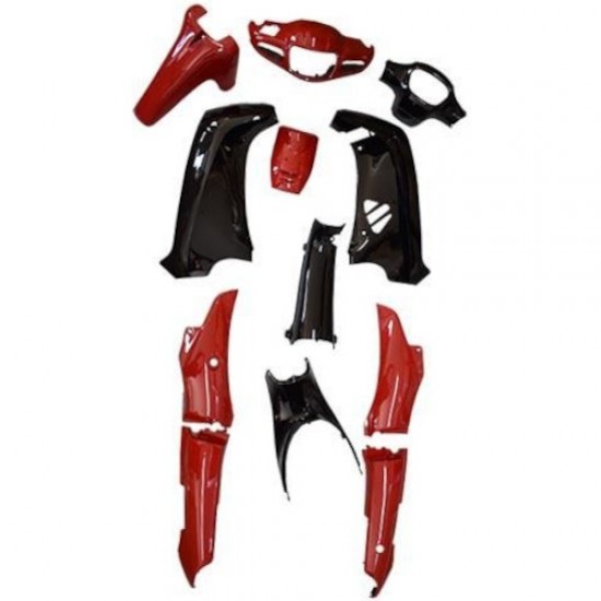 ΚΙΤ ΠΛΑΣΤΙΚΑ KRISS  ΜΑΥΡΑ/ΚΟΚΚΙΝΑ