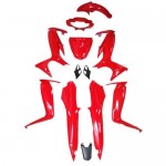 ΚΙΤ ΠΛΑΣΤΙΚΑ ΚΟΜΠΛΕ DINAMIK 125 ΚΟΚΚΙΝΑ