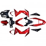 ΚΙΤ ΠΛΑΣΤΙΚΑ GTR 150 ΚΟΚΚΙΝΑ ΜΑΥΡΑ (11 ΤΜΧ)