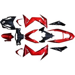 ΚΙΤ ΠΛΑΣΤΙΚΑ GTR 150 ΚΟΚΚΙΝΑ ΜΑΥΡΑ (11 ΤΜΧ)