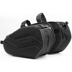 ΤΣΑΝΤΕΣ ΠΛΑΙΝΕΣ NORDCODE X-CARGO ΜΑΥΡΕΣ 25+25L