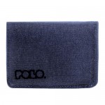 ΠΟΡΤΟΦΟΛΙ POLO RFID SMALL ΜΠΛΕ