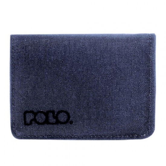 ΠΟΡΤΟΦΟΛΙ POLO RFID SMALL ΜΠΛΕ