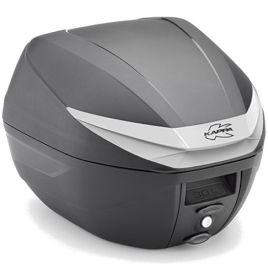 ΒΑΛΙΤΣΑ KAPPA K3000N ΜΑΥΡΗ ΛΕΥΚΟ ΚΡΥΣΤΑΛΛΟ 30L