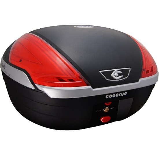 ΒΑΛΙΤΣΑ COOCASE V50 REFLEX ΜΑΥΡΗ ΚΟΚΚΙΝΑ ΚΡΥΣΤΑΛΛΑ 50L