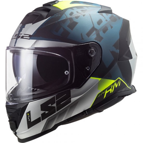 ΚΡΑΝΟΣ LS2 FF800 STORM SPRINTER M.BLACK SILVER COBALT