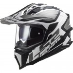 ΚΡΑΝΟΣ LS2 MX701 EXPLORER ALTER ΜΑΥΡΟ ΜΑΤ ΑΣΠΡΟ