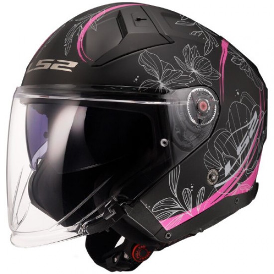 ΚΡΑΝΟΣ LS2 OF603 INFINITY II LOTUS MATT PINK