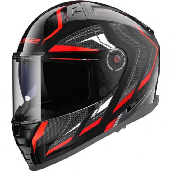 ΚΡΑΝΟΣ LS2 FF811 VECTOR II ALIZER BLACK RED