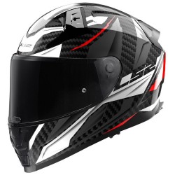 ΚΡΑΝΟΣ LS2 FF811 VECTOR II CARBON SAVAGE WHITE RED GREY