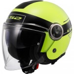 ΚΡΑΝΟΣ LS2 OF620 CLASSY CLASSIC BLACK H-V YELLOW