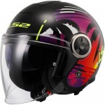 ΚΡΑΝΟΣ LS2 OF620 CLASSY PALM BLACK