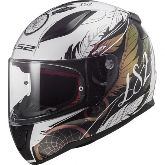 ΚΡΑΝΟΣ LS2 FF353 RAPID II BOHO ΑΣΠΡΟ ΜΑΥΡΟ ΡΟΖ