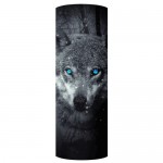 ΠΕΡΙΛΑΙΜΙΟ NORDCODE TUBE NECK 12 WOLF ΜΑΥΡΟ ΓΚΡΙ ONE SIZE