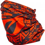 ΠΕΡΙΛΑΙΜΙΟ ONEAL NECKWARMER WALL ΜΑΥΡΟ KOKKINO ONE SIZE