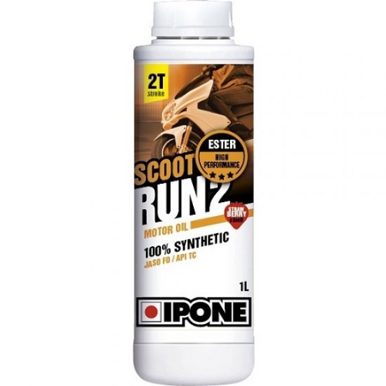 ΛΑΔΙ IPONE SAMURAI SCOOT 2T 100% SYNTHETIC ΦΡΑΟΥΛΑ 1L