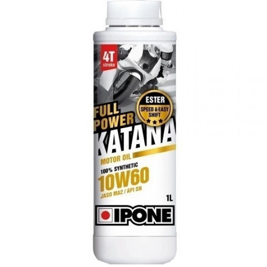ΛΑΔΙ IPONE KATANA FULL POWER 100% SYNTHETIC 10W60 1L