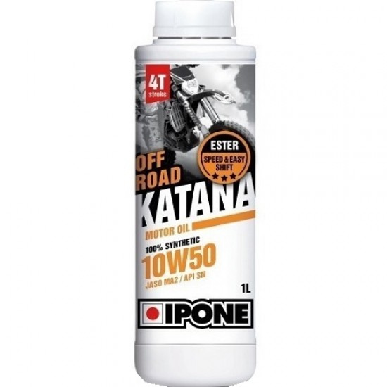 ΛΑΔΙ IPONE KATANA OFF ROAD 100% SYNTHETIC 10W50 1L