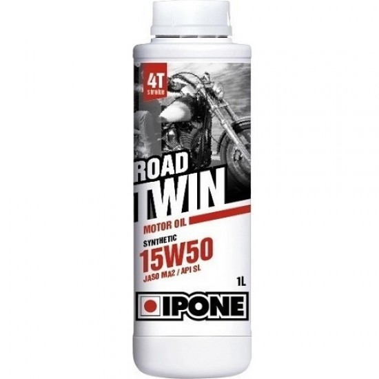 ΛΑΔΙ IPONE ROAD TWIN 15W50 4T ΗΜΙΣΥΝΘΕΤΙΚΟ 1L