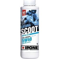ΛΑΔΙ IPONE KATANA SCOOT 5W40 4T 100% ΣΥΝΘΕΤΙΚΟ 1L