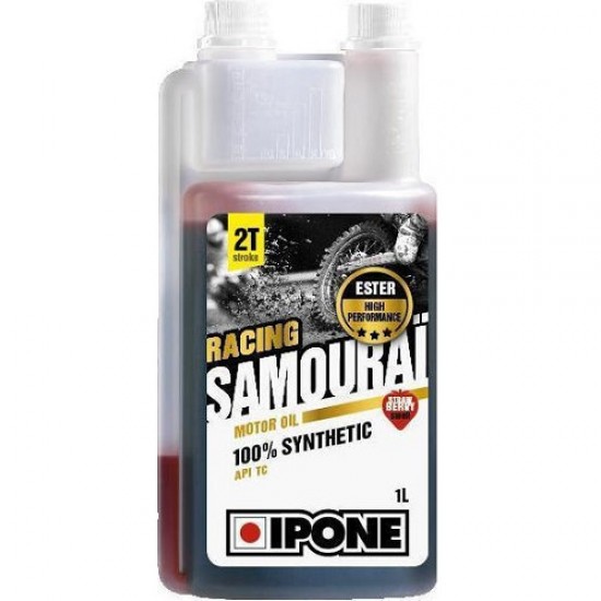 ΛΑΔΙ IPONE SAMOURAI RACING 2Τ 100% SYNTHETIC 1L ΦΡΑΟΥΛΑ