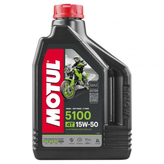 ΛΑΔΙ MOTUL 5100 4Τ 2L 15W-50