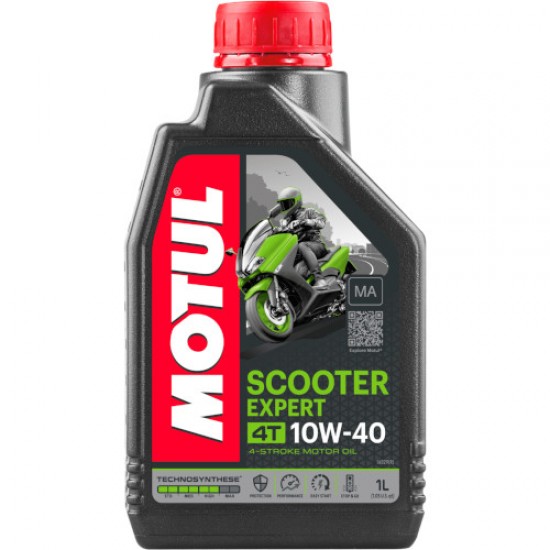 ΛΑΔΙ MOTUL 10W40 EXPERT (MA) SCOOTER 4T 1L
