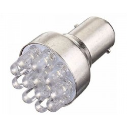 ΛΑΜΠΑ ΣΤΟΠ BAY15D 12V 21/5W 12LED RED