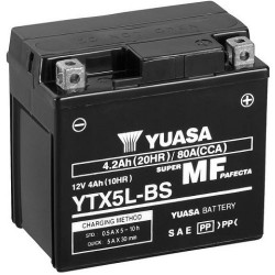ΜΠΑΤΑΡΙΑ YTX5L-BS YUASA TAIWAN 4.2Ah