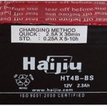 ΜΠΑΤΑΡΙΑ YT4B-BS ΜΕ ΥΓΡΑ HAIJIU ROC