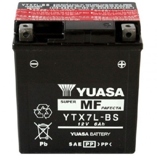 ΜΠΑΤΑΡΙΑ YTX7L-BS YUASA ΙΝΔΟΝΗΣΙΑΣ 6.3Ah