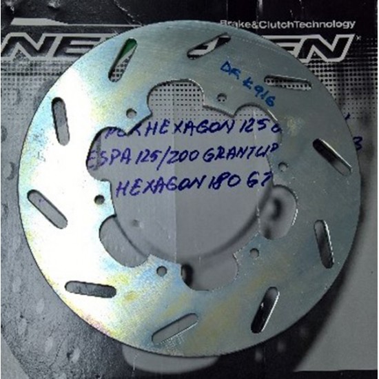 ΔΙΣΚΟΠΛΑΚΑ NF DFK916 HEXAGON125/180GT