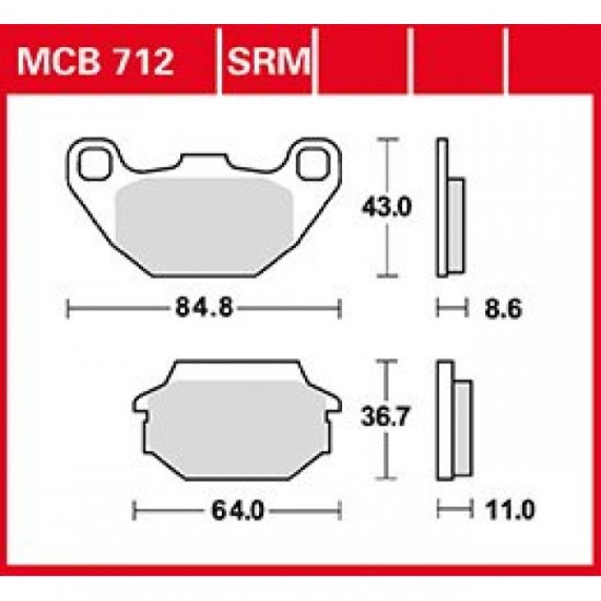 ΤΑΚΑΚΙΑ LUCAS MCB712LC  FA305