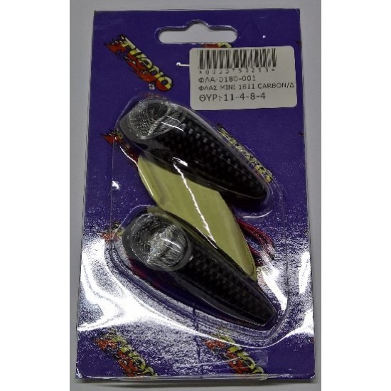 ΦΛΑΣ MINI 1811 CARBON/ΔΙΑΦΑΝΑ ΑΥΤΟΚΟΛΛΗΤΑ