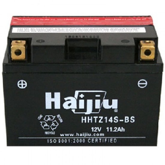 ΜΠΑΤΑΡΙΑ YTZ14S-BS ΜΕ ΥΓΡΑ HAIJIU ROC