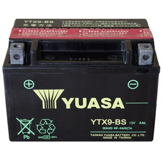 ΜΠΑΤΑΡΙΑ YTX9-BS YUASA TAIWAN 8.4Ah