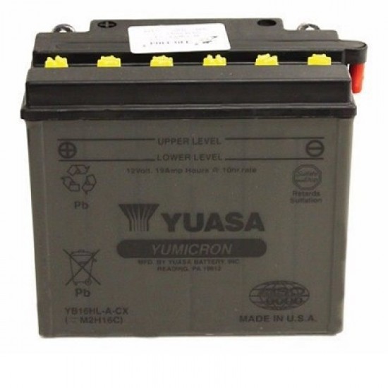ΜΠΑΤΑΡΙΑ YUASA JAPAN YB16HL-A-CX 19Ah