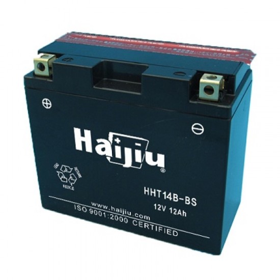 ΜΠΑΤΑΡΙΑ YT14B-BS ΜΕ ΥΓΡΑ HAIJIU ROC