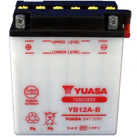 ΜΠΑΤΑΡΙΑ YB12A-B YUASA ΙΝΔΟΝΗΣΙΑΣ 12.6Ah